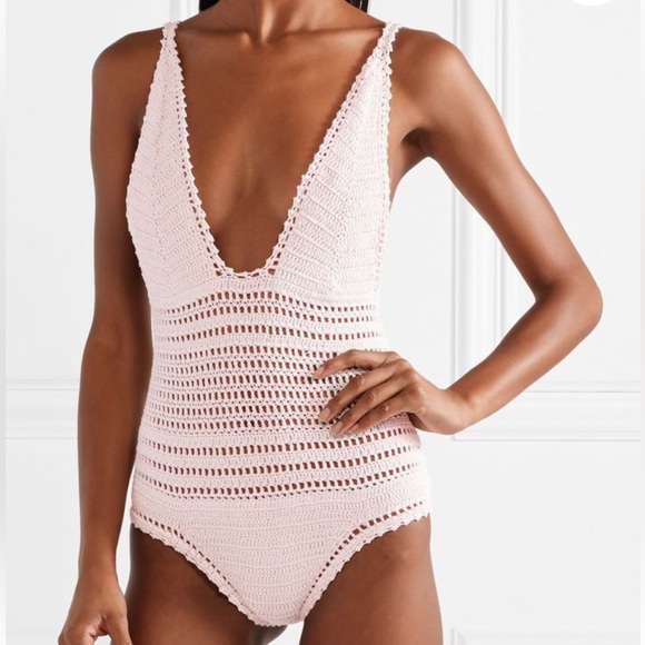 NWOT SHE MADE ME Lalita Crochet One piece
